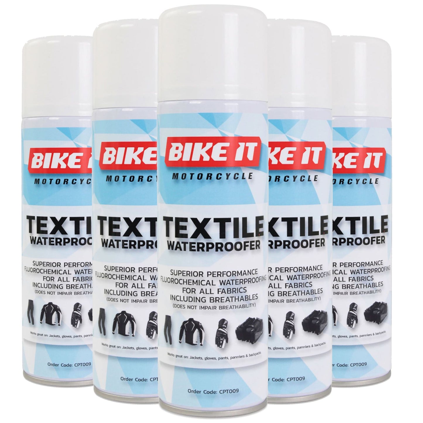 Bike It Textile Waterproofer And Protector 300ml (Pack of 6)