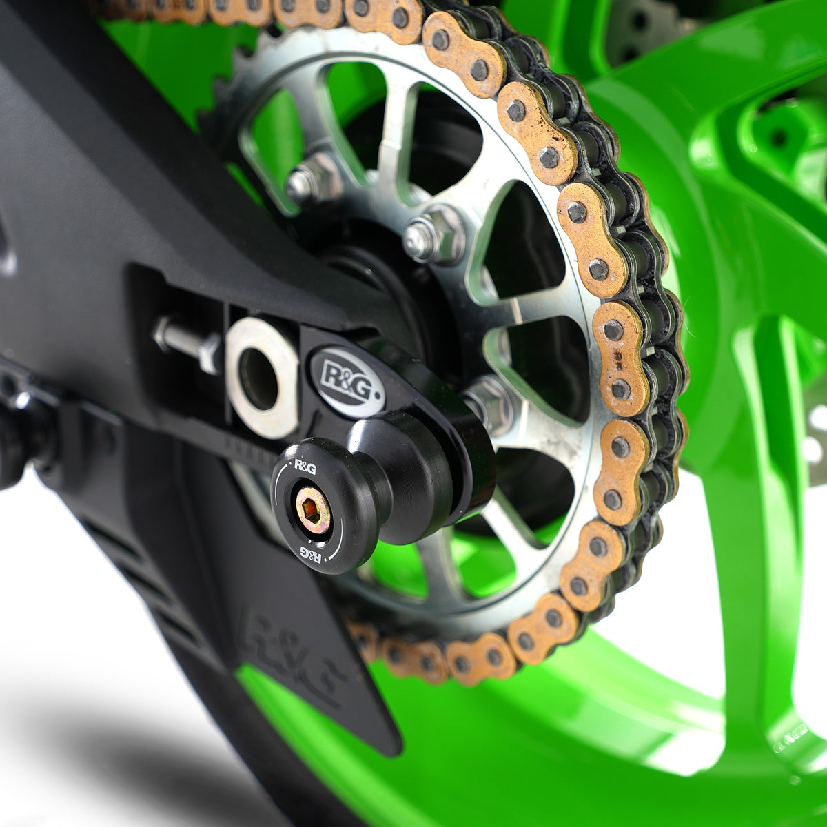 Offset Cotton Reels for Kawasaki ZX-10R '16-, ZX-10RR '21- & ZH2 '20- '24