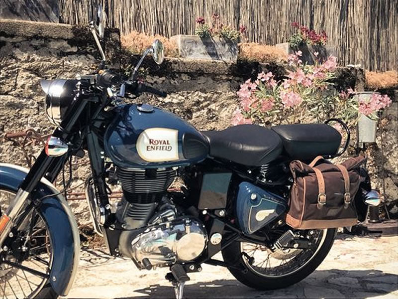 Brown 18L Waxed Canvas Multifit Saddlebag By Longride CUS137WBRO