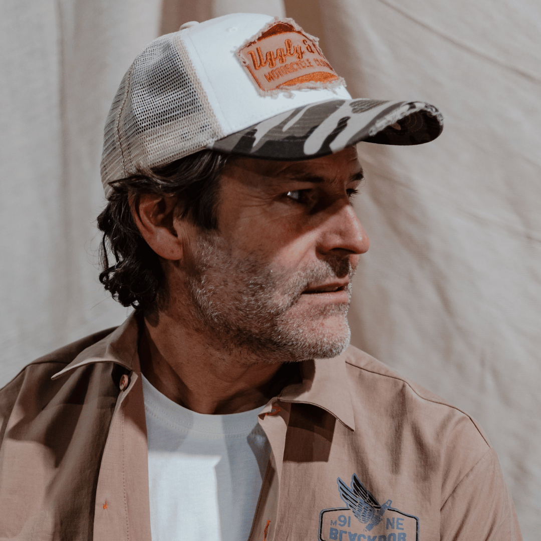 Camo Diamond Trucker Hat by Uggly & Co