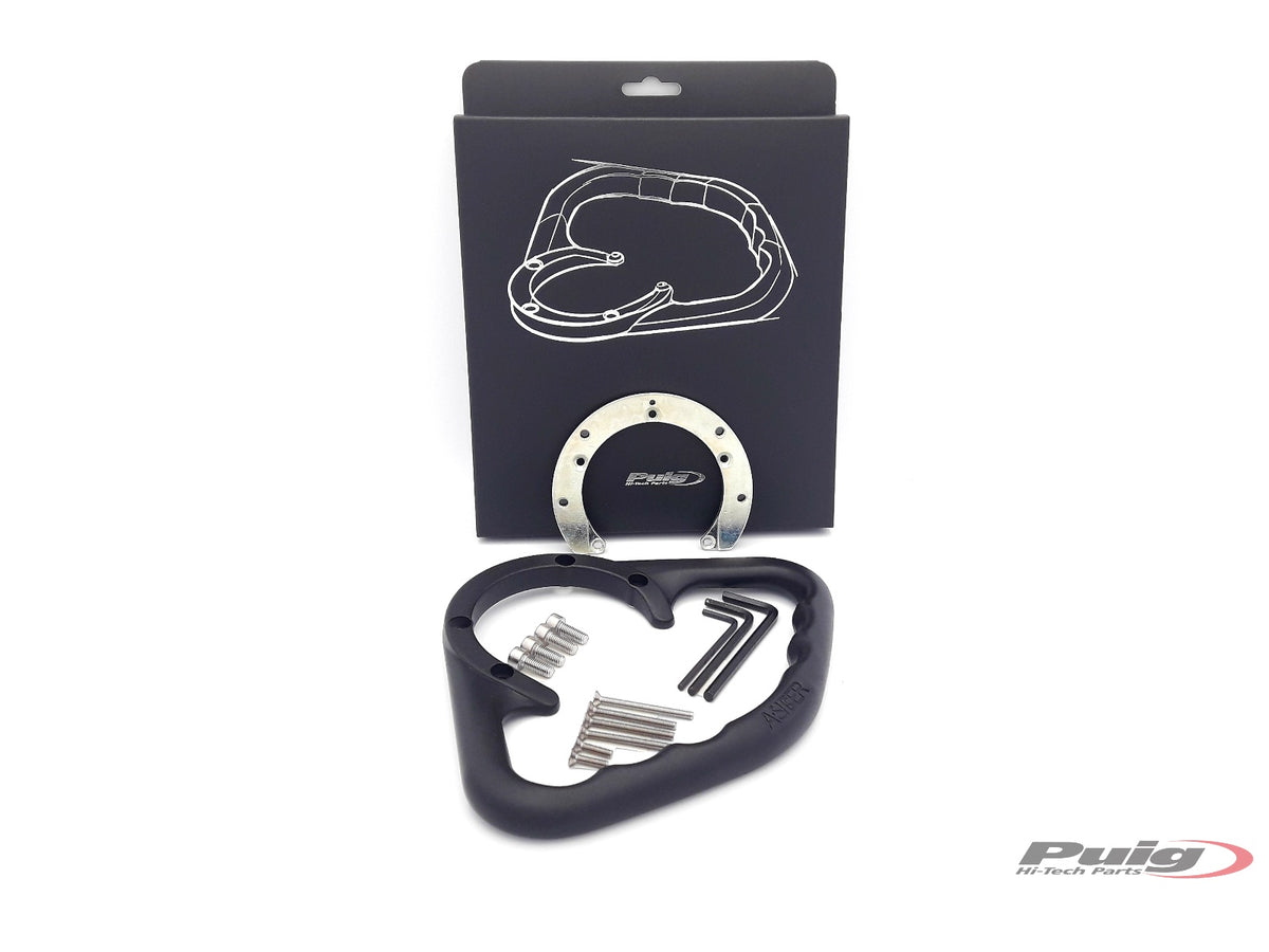 Puig Fuel Tank Pillion Hand Grips (Black)