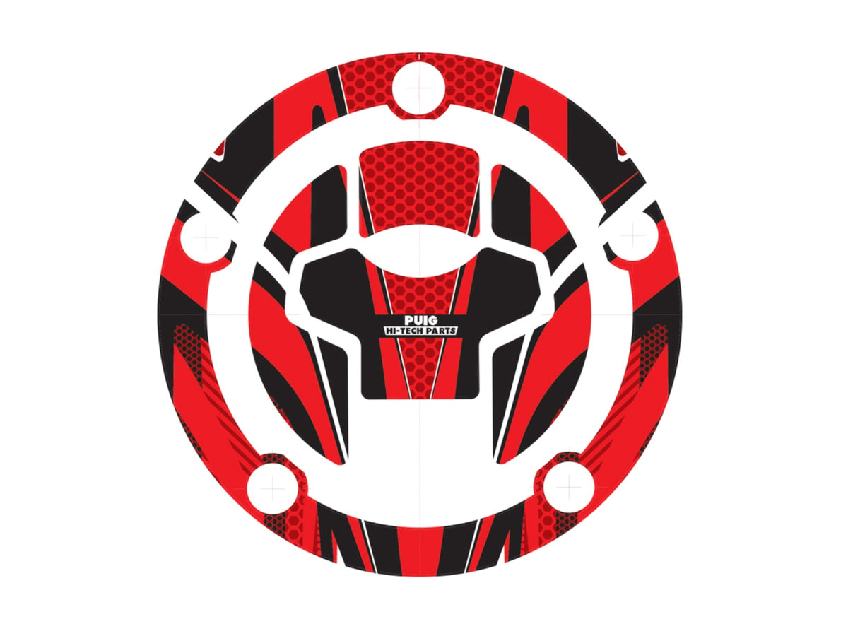 Radikal Fuel Cap Protector - Red