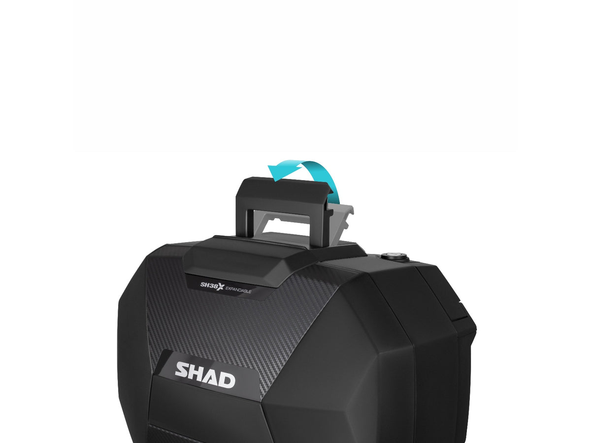 SHAD SH38X Expandable Panniers - Carbon