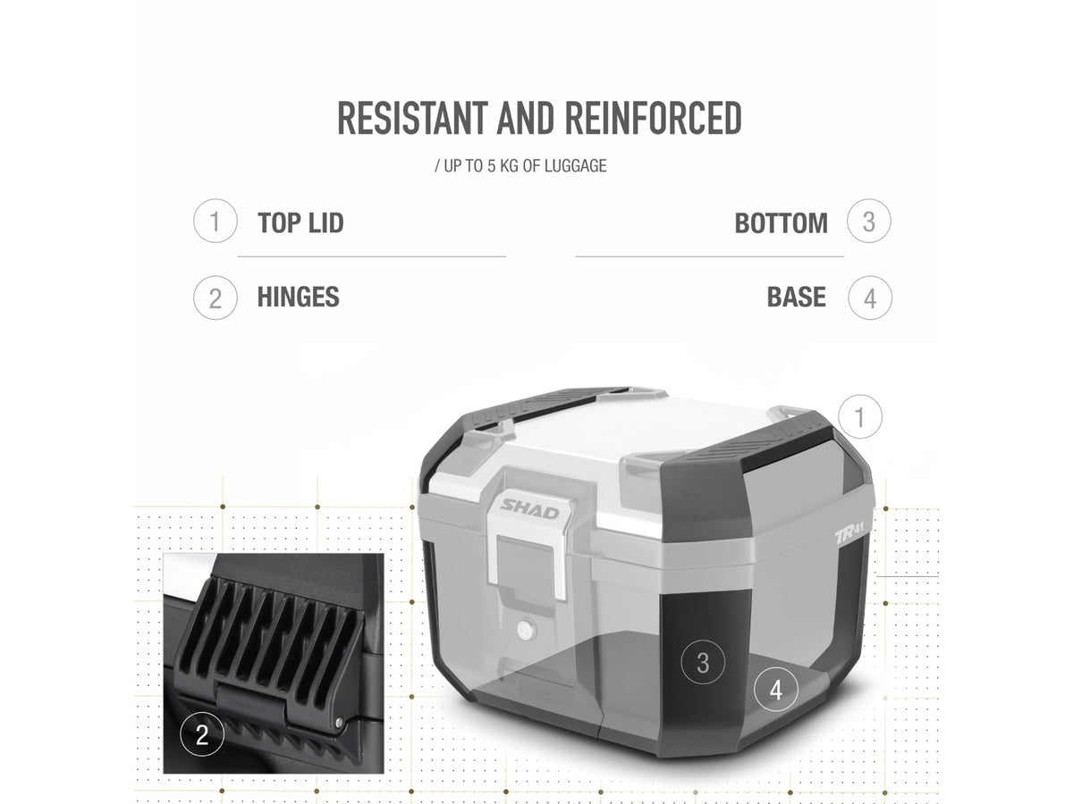 TR41 Top Box Aluminium