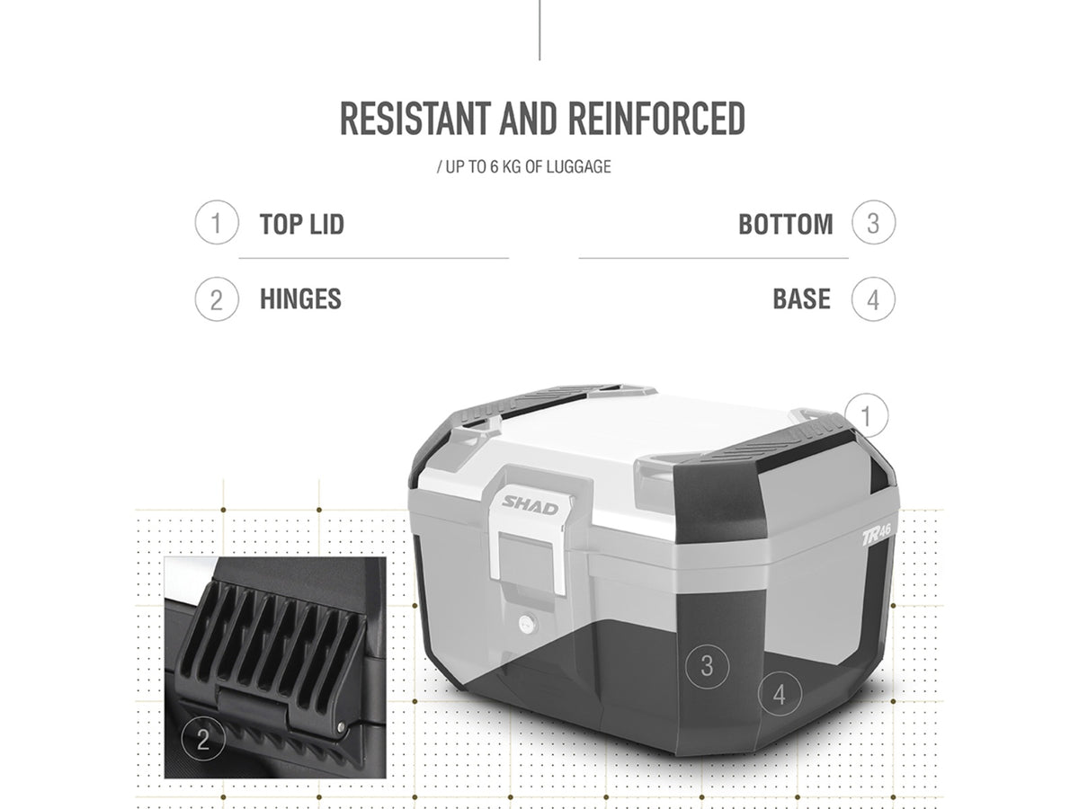TR46 Top Box Aluminium