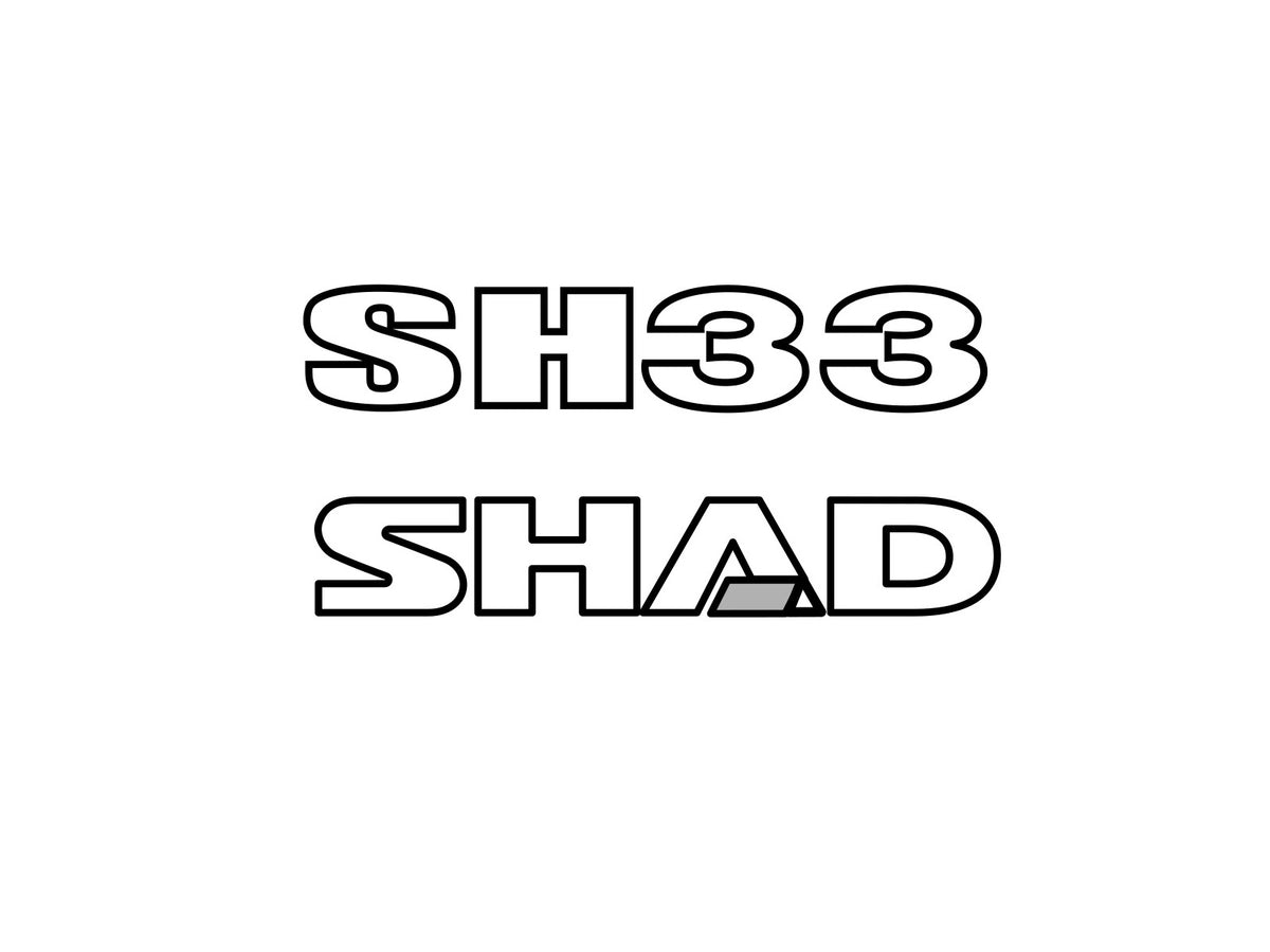 SHAD SH33 Replacement Sticker