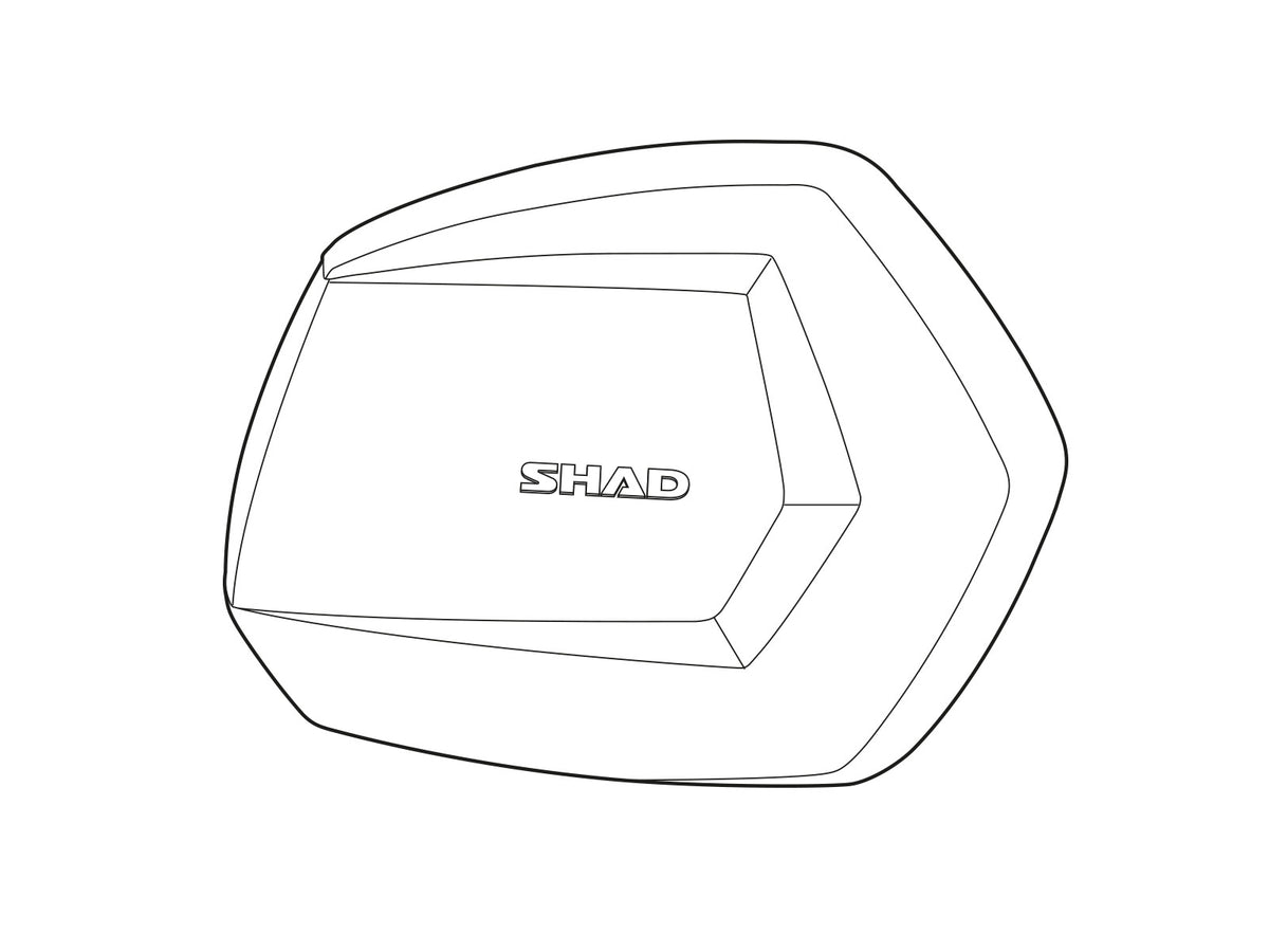 SHAD SH35 Replacement Aluminium Side Panel (Right)
