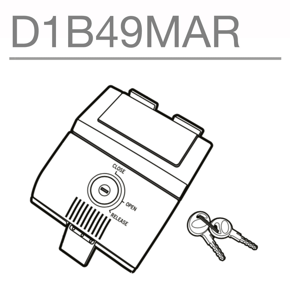 SHAD SH49 Lock System