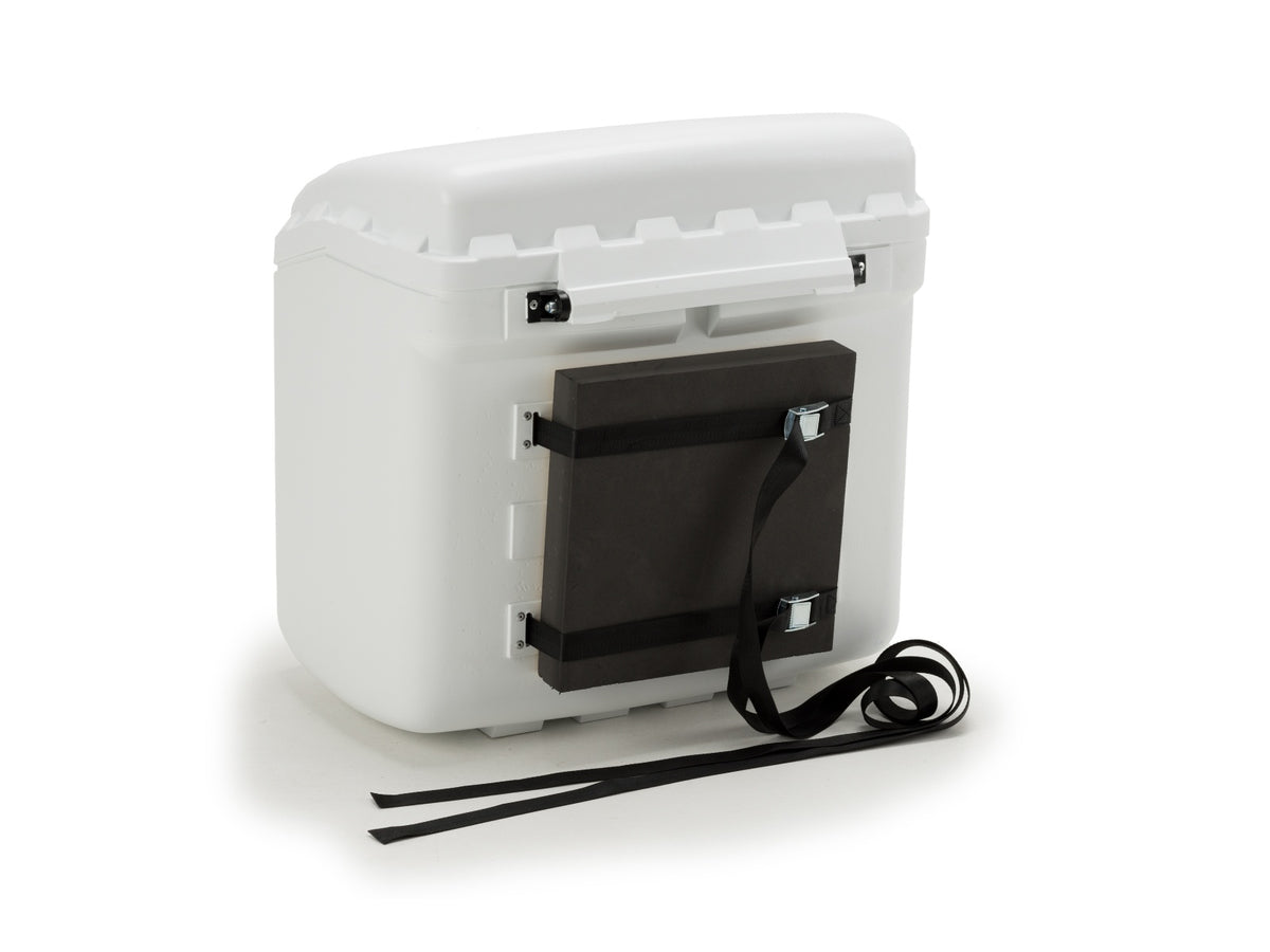 Maxi Top Box With Lock And Straps - White