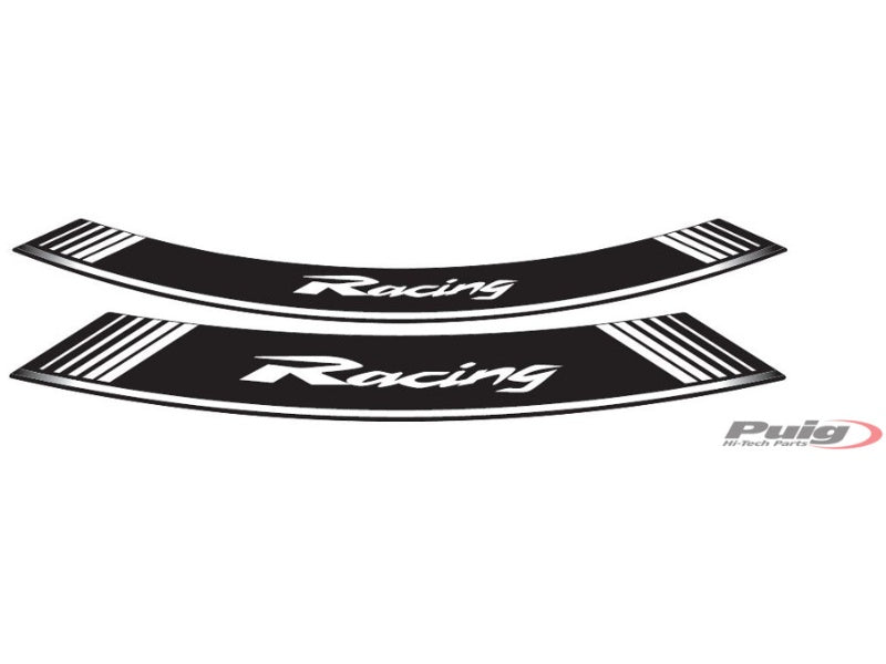 Wheel Rim Stickers - White