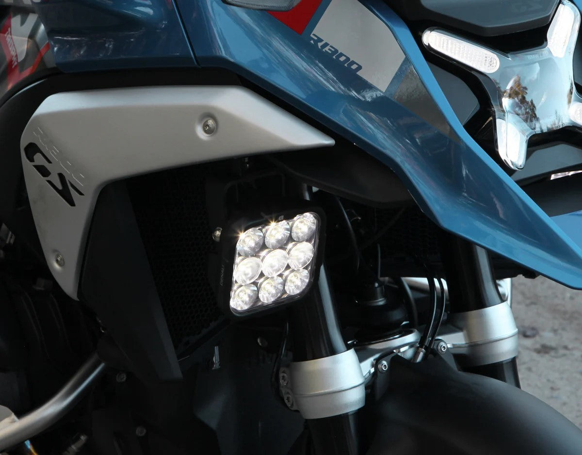 DENALI DL-9 Driving Light w/ DataDim Technology, 9-LED, Elliptical Hybrid Beam