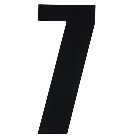 Bike It 8 Inch Race Numbers Black - #7