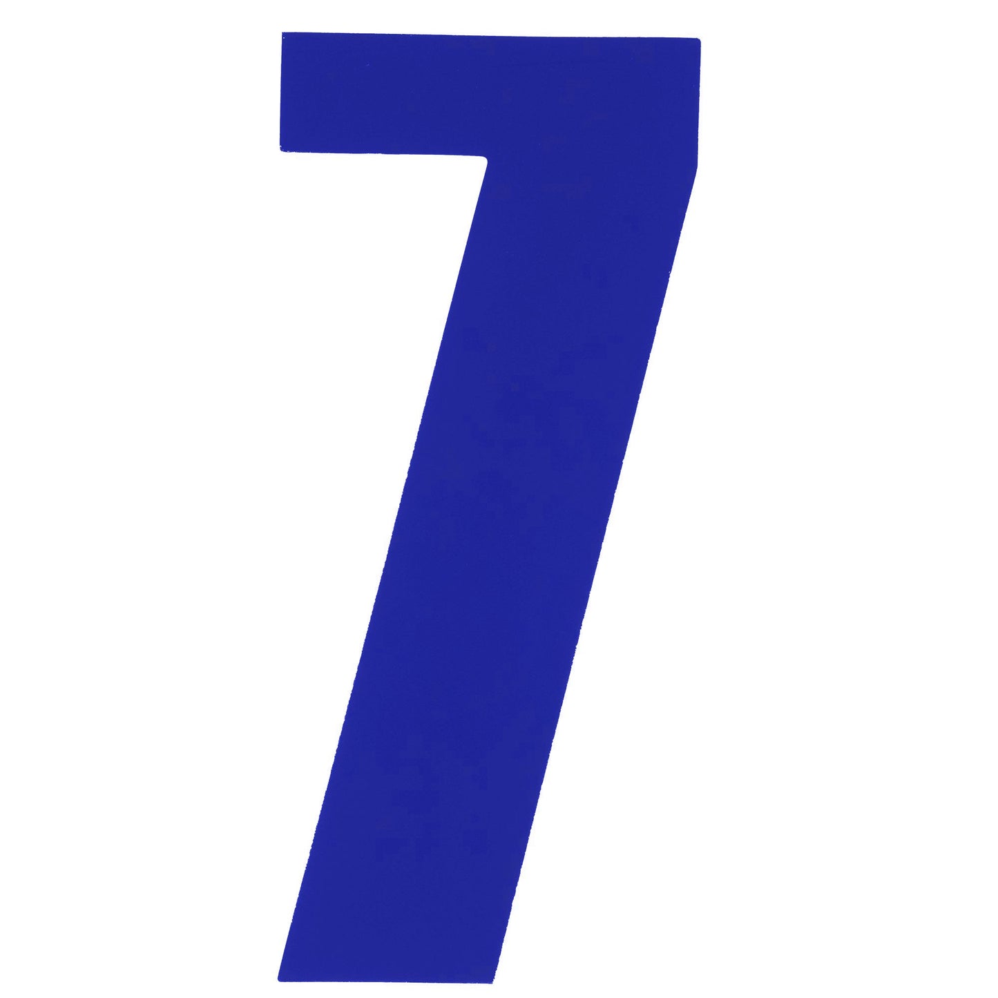 Bike It 8 Inch Race Numbers Blue - #7