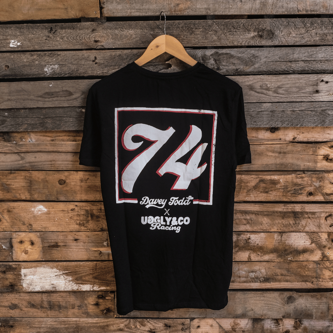 Davey Todd '74' Tee by Uggly & Co