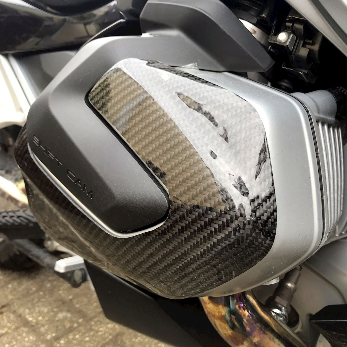 Carbon Fibre Engine Case Slider (RHS) for BMW R1250 GS '18- , R1250RT '19- & R1250RS SE '24-