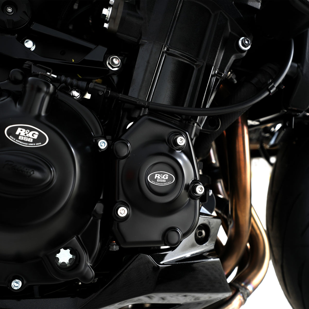 Engine Case Cover Road/Race Kit (3pc) for Kawasaki Z900 '17- & Z900 SE '22-