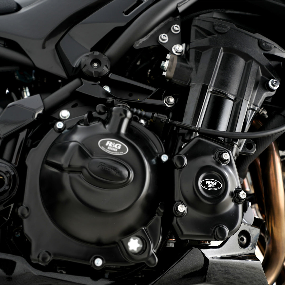Engine Case Cover Road/Race Kit (3pc) for Kawasaki Z900 '17- & Z900 SE '22-