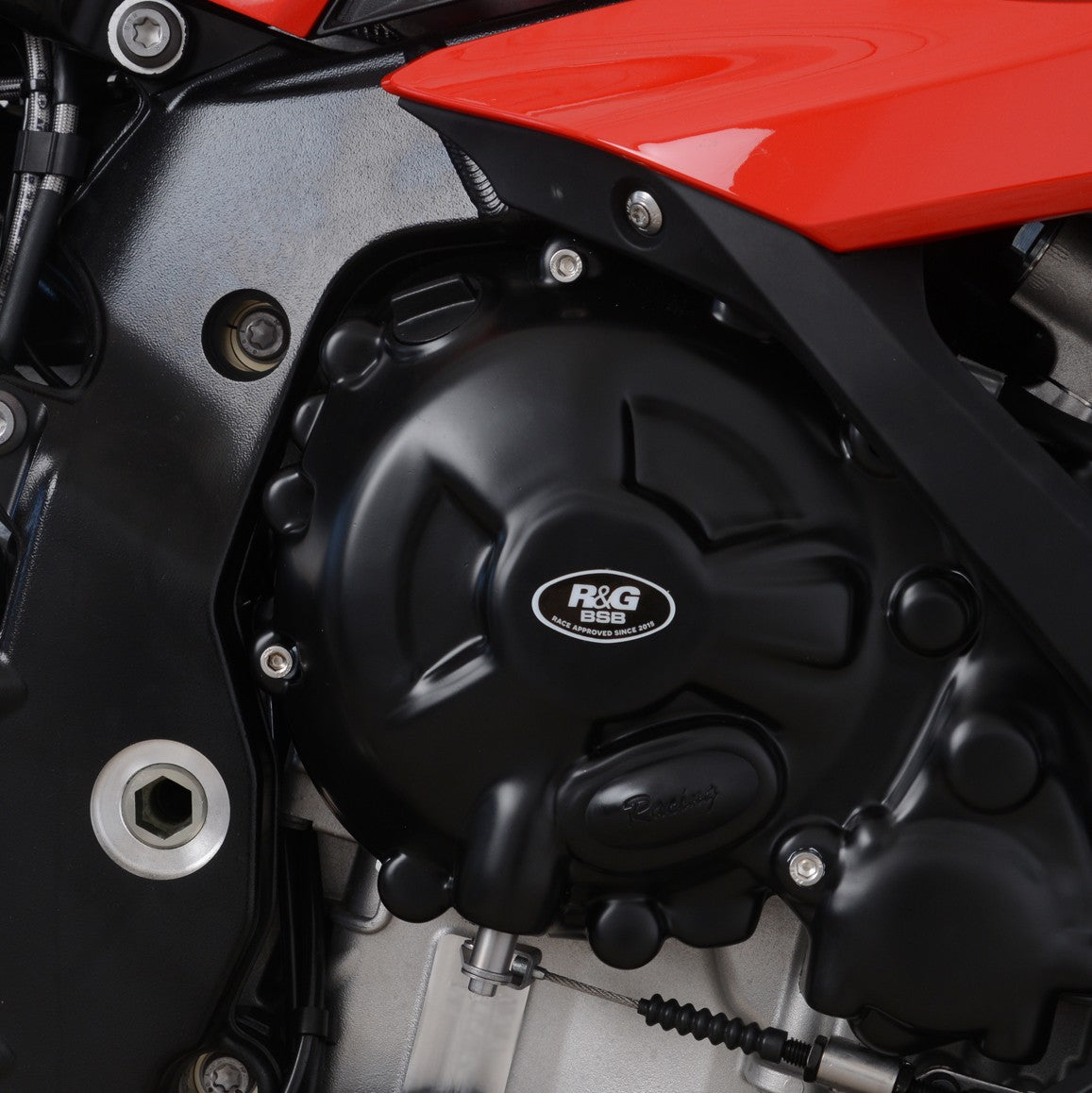 Engine Case Cover for BMW S1000RR '19- & S1000R '21- / Sport/ M Sport '21- '24, S1000XR '20-23, M1000RR '21- '24, M1000R '23- & M1000XR '24-(RHS Clutch & Pulse Cover Road/Race Version)