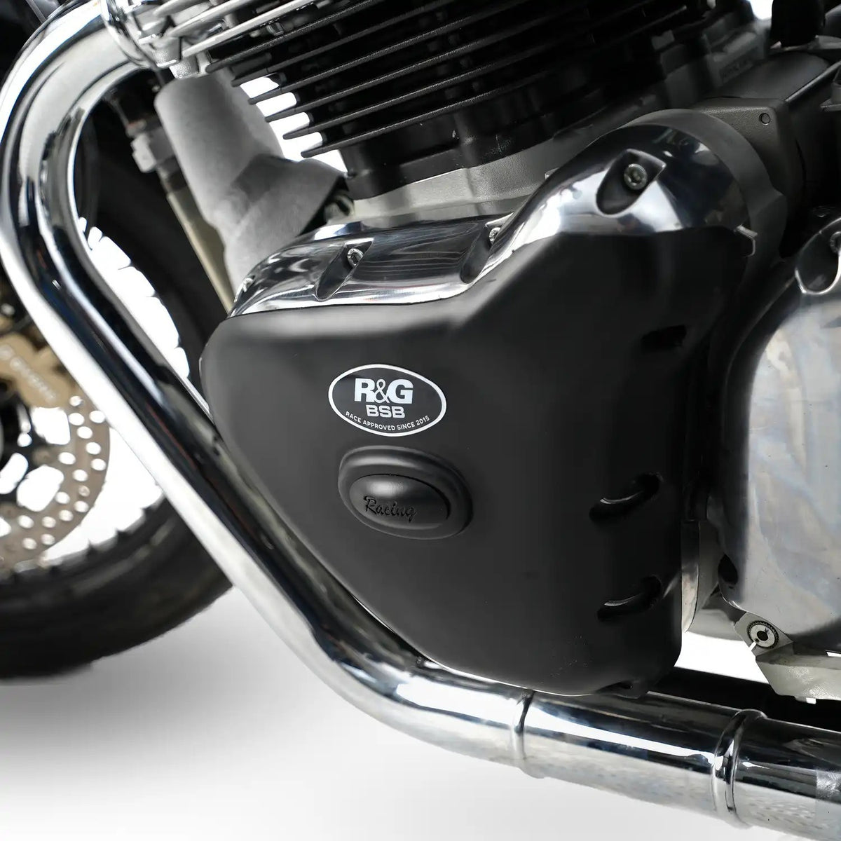 Engine Case Cover Kit (Pair) for Royal Enfield Continental GT650 '18-,Interceptor 650 '19- (Race covers)