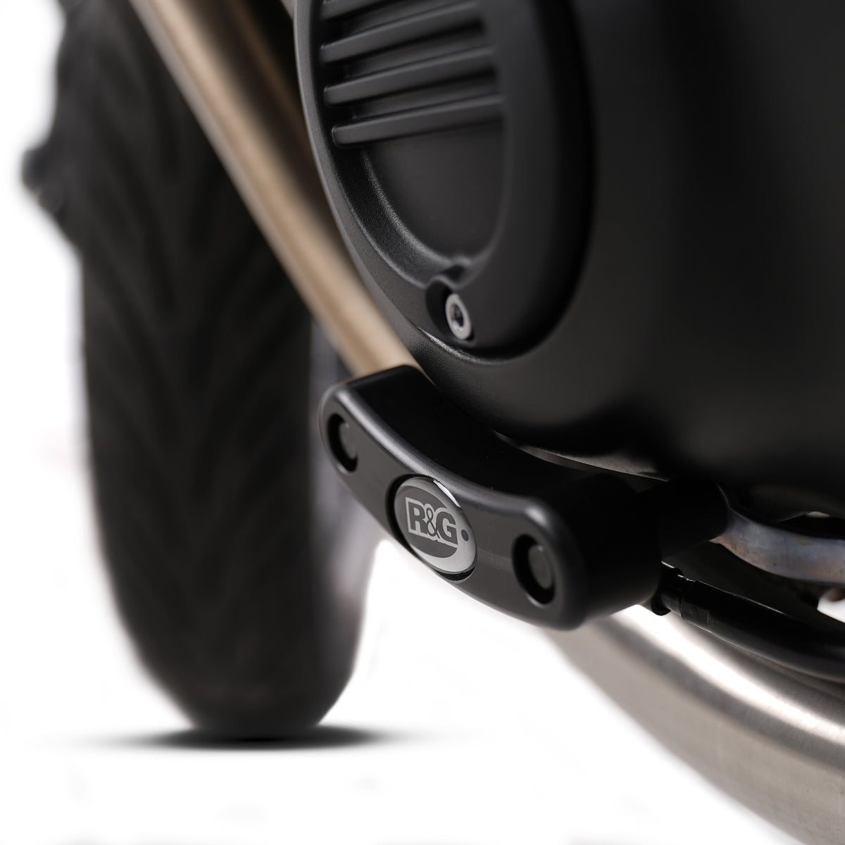 Engine Case Slider for Triumph Bonneville T120 '16-25, Street Twin, Thruxton 1200R '16-, Speed Twin 1200 '19-, Scrambler 900 ’23-25 & Speed Twin 900 '22- models (LHS)