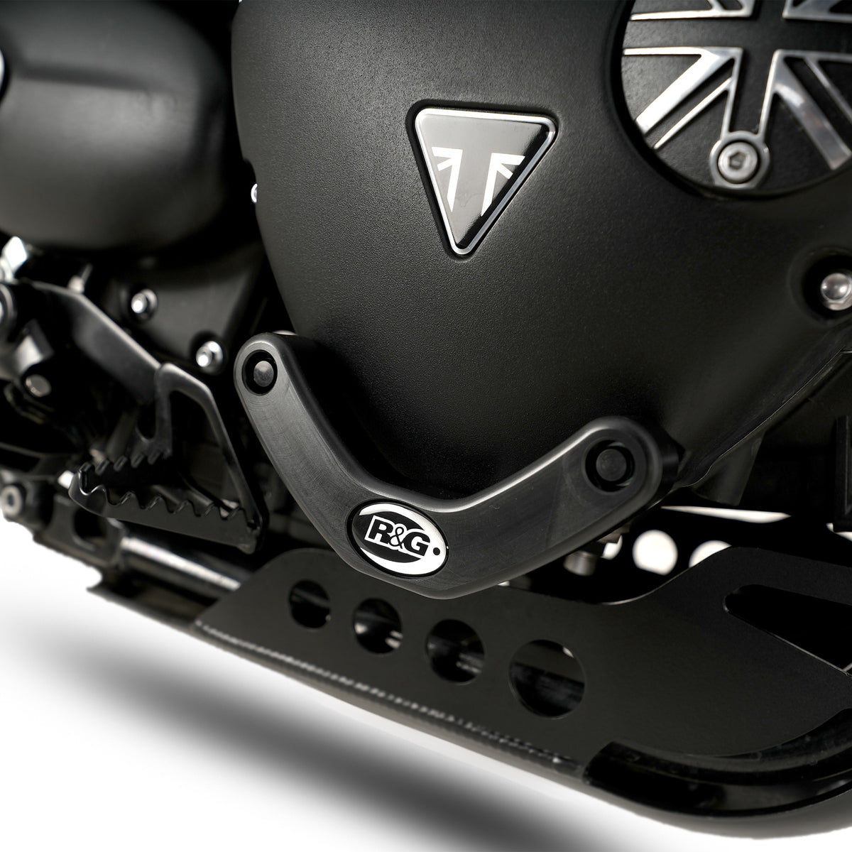 Engine Case Slider for Triumph Street Twin, Thruxton 1200/R '16-, Speed Twin 1200 '19-, Scrambler 1200 XC/XE '19-, Scrambler 900 ’23-25 & Speed Twin 900 '22- models (RHS)