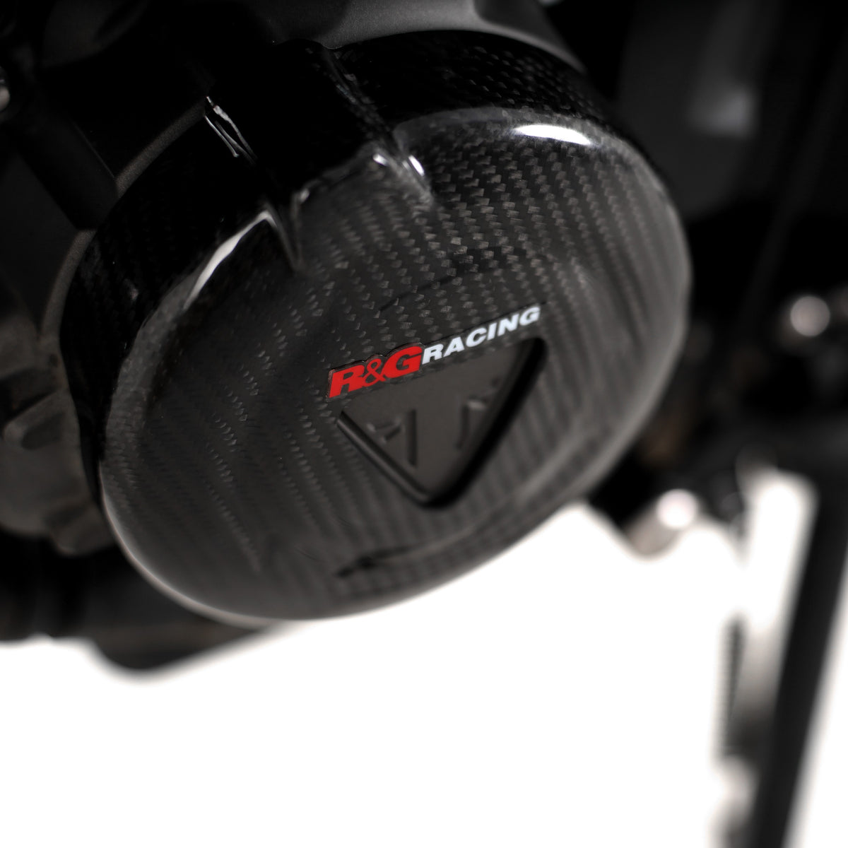 Carbon Fibre Engine Case Slider (LHS) for Triumph Trident 660 '21-, Daytona 660 '24- & Tiger Sport 660 '22- '24