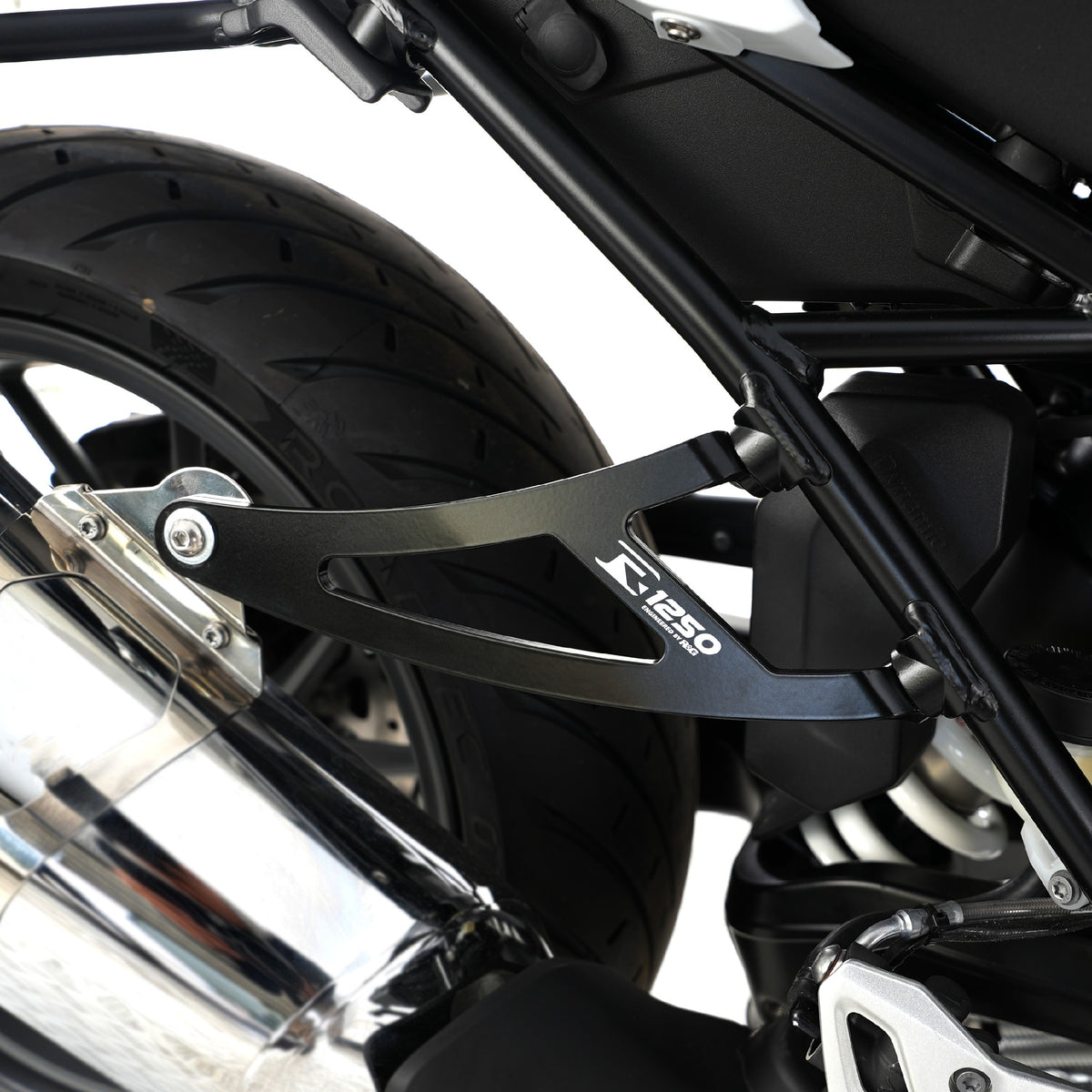 Exhaust Hanger for the BMW R1250 R/RS '19-25 & R1250RS SE '24-25.