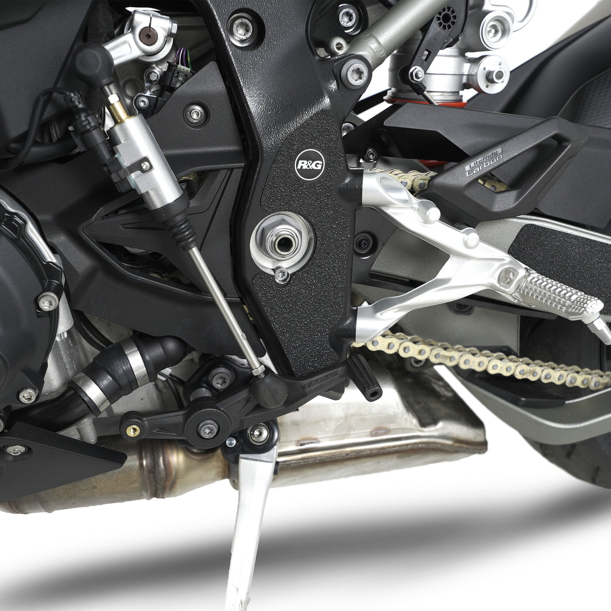 R&G Boot Guard kit for BMW M1000RR '21- '24 & S1000RR '23- & M1000R '23-