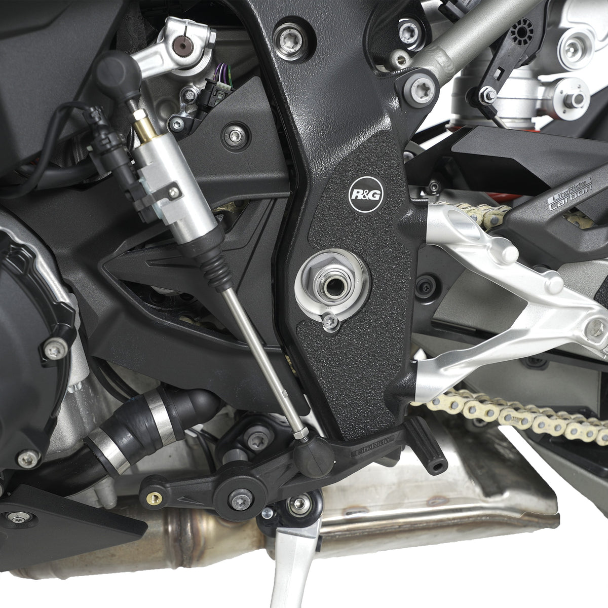 R&G Boot Guard kit for BMW M1000RR '21- '24 & S1000RR '23- & M1000R '23-