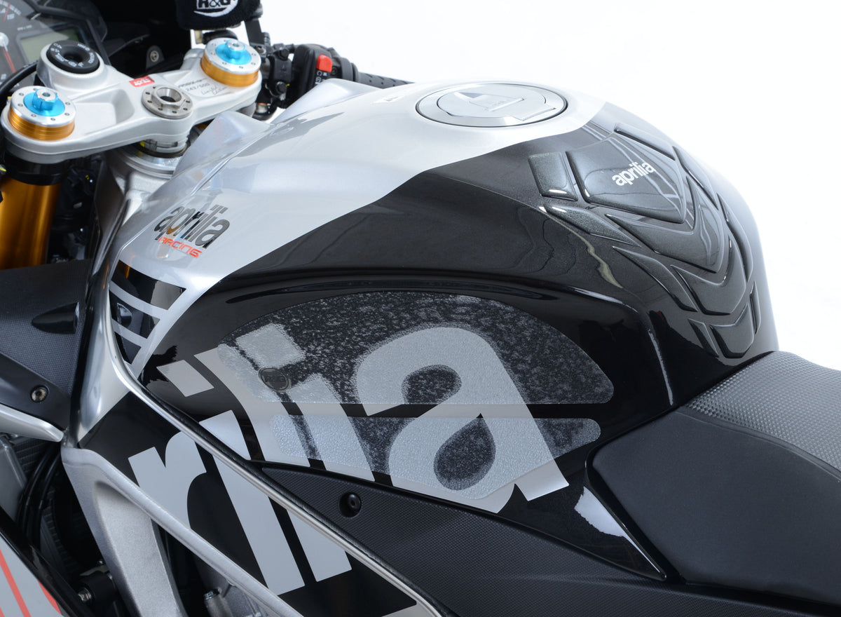 R&G Tank Traction Pads for Aprilia RSV4 '09-, Tuono V4 '11-'20 & RSV4 1100 Factory '19-'20