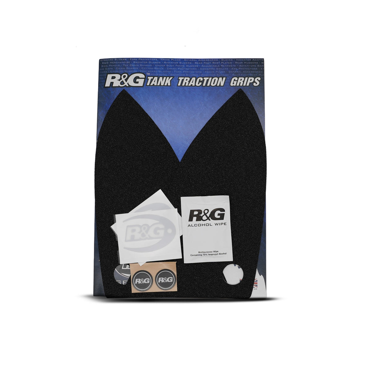 R&G Tank Traction Grips for Ducati Scrambler Icon '23-, Scrambler Icon Dark '23-, Scrambler Nightshift '23-, 10th Anniversary Rizoma Edition ’26- & Scrambler Full Throttle '23-