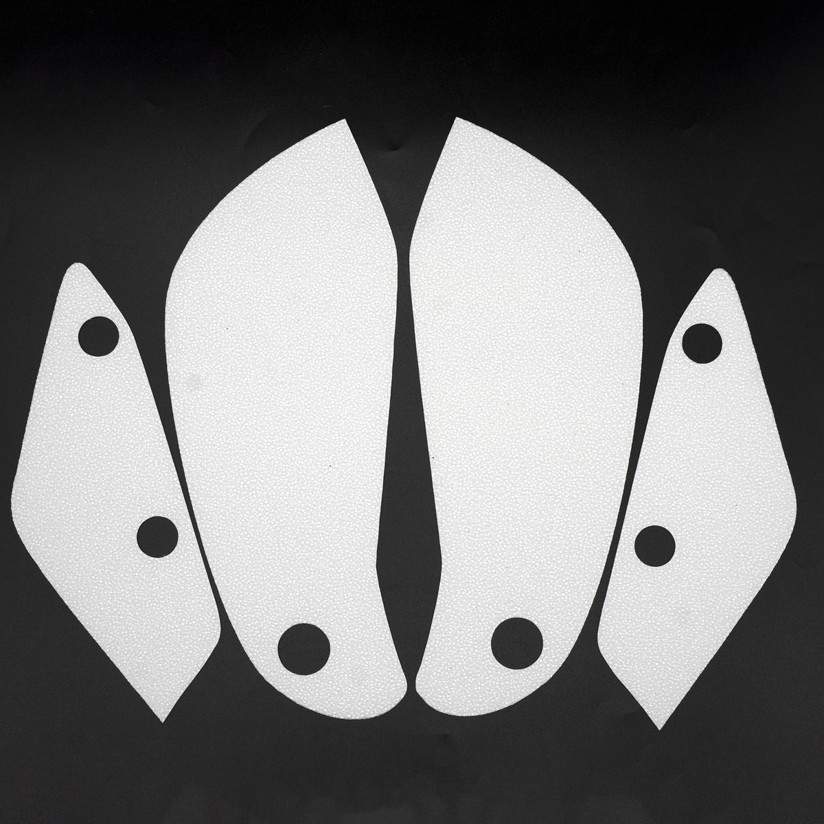 R&G Tank Traction Grips for Ducati Panigale V2(S) '25- (4-piece Kit)
