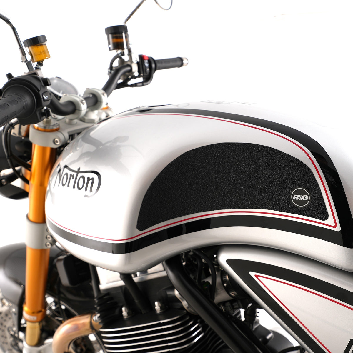 R&G Tank Traction Grips for Norton Commando 961 Sport '23-25.