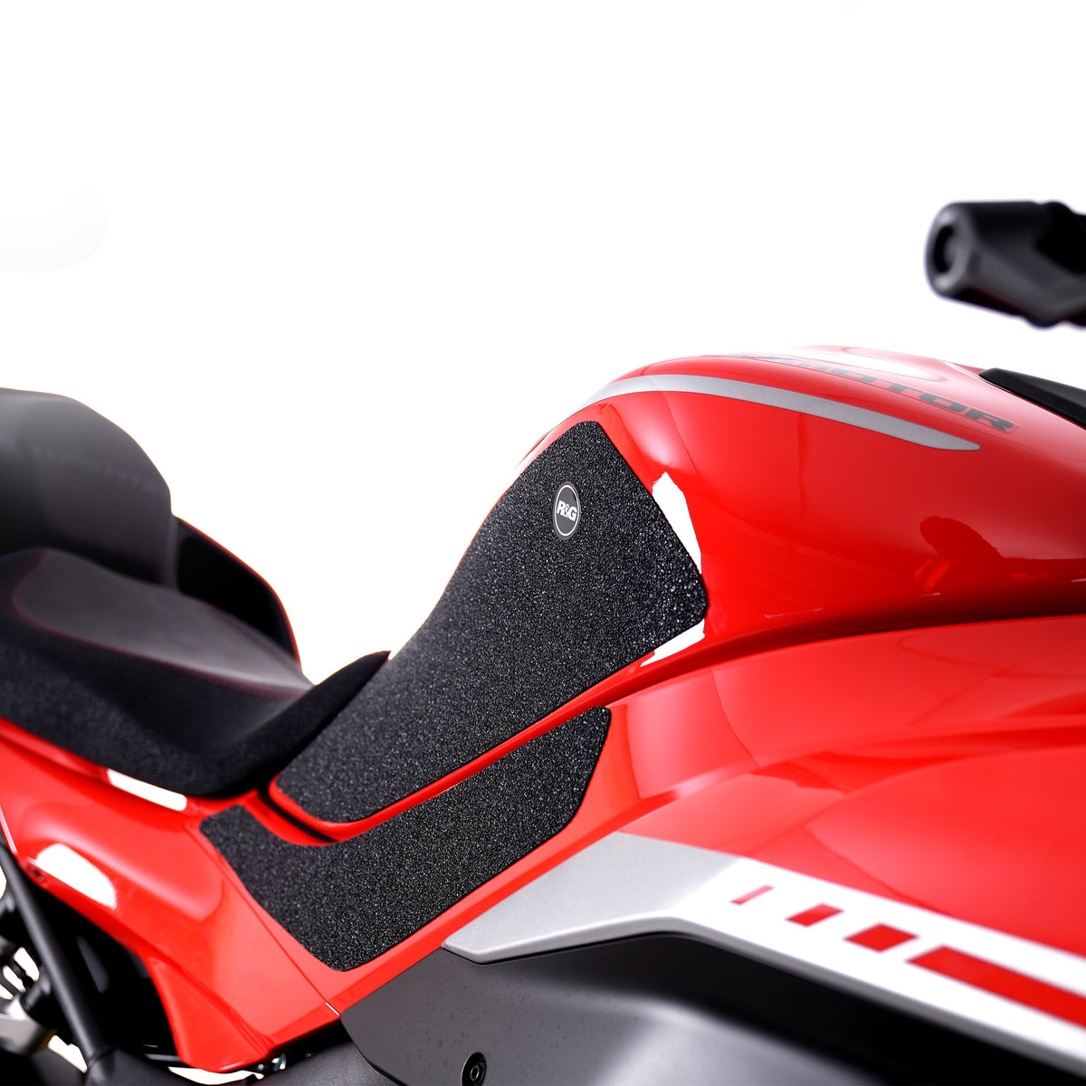 R&G Tank Traction Grip for QJMOTOR SRK 800 RR '25- (4 Piece Kit)