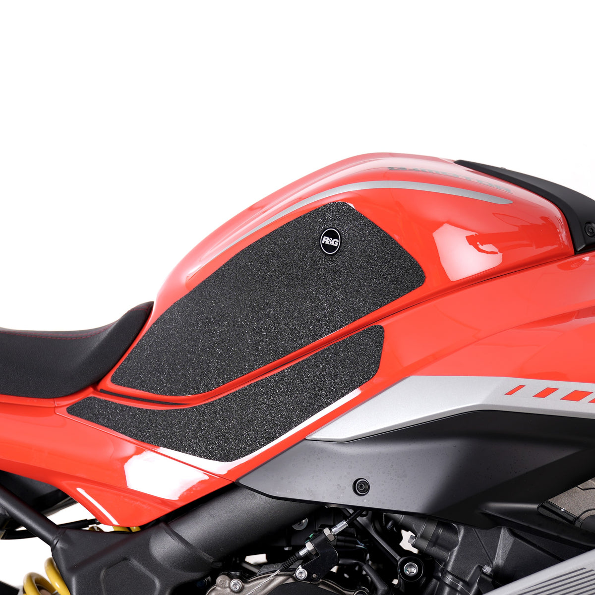 R&G Tank Traction Grip for QJMOTOR SRK 800 RR '25- (4 Piece Kit)