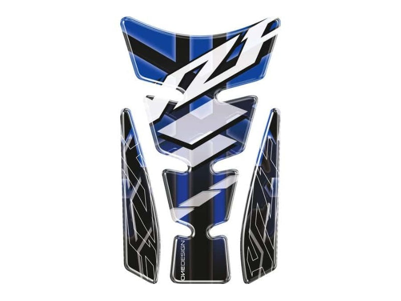 Wings Tank Pad With YZF Logo - Blue