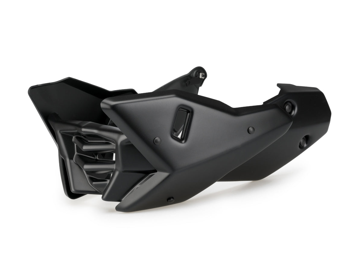 Puig Belly Pan / Engine Spoiler (Matt Black)