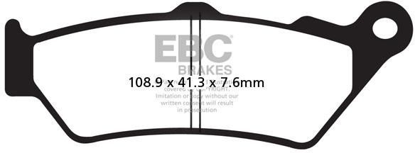 EBC Double H Brake Pads - FA209/2HH