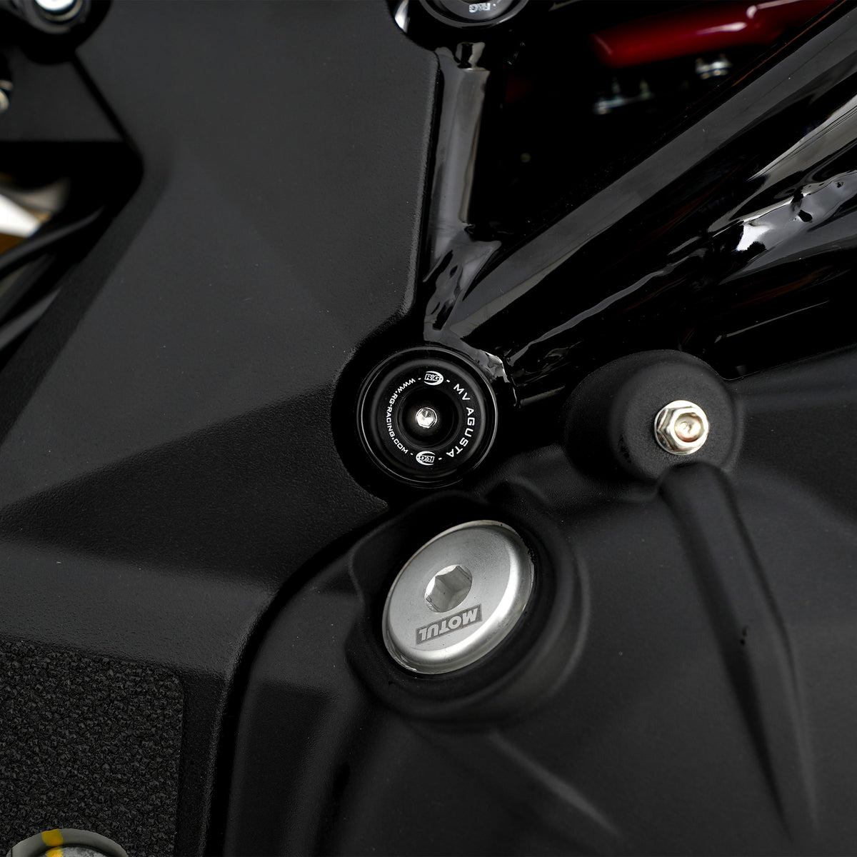 Lower Trellis Frame Plug for MV Agusta Brutale 675 ('12-) Superveloce 800 ('20-) & Brutale 1000RS '24-25.