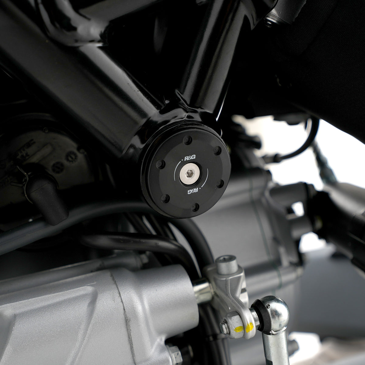 Frame Plug for Kawasaki Ninja H2(R) '15-, Ninja H2 SX '18- '24 (RHS, Lower) & Moto Guzzi V100 '23-, Stelvio '24- (LHS Only).