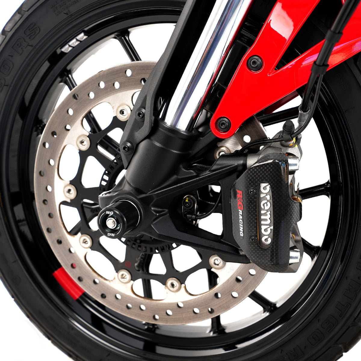 Fork Protectors for Ducati Scrambler models '15-, Scrambler Street Classic '18-, Scrambler 800 Full Throttle ’26-, 10th Anniversary Rizoma Edition ’26-, Scrambler Icon ’26-, Scrambler Icon Dark ’26- & Scrambler Nightshift ’26-
