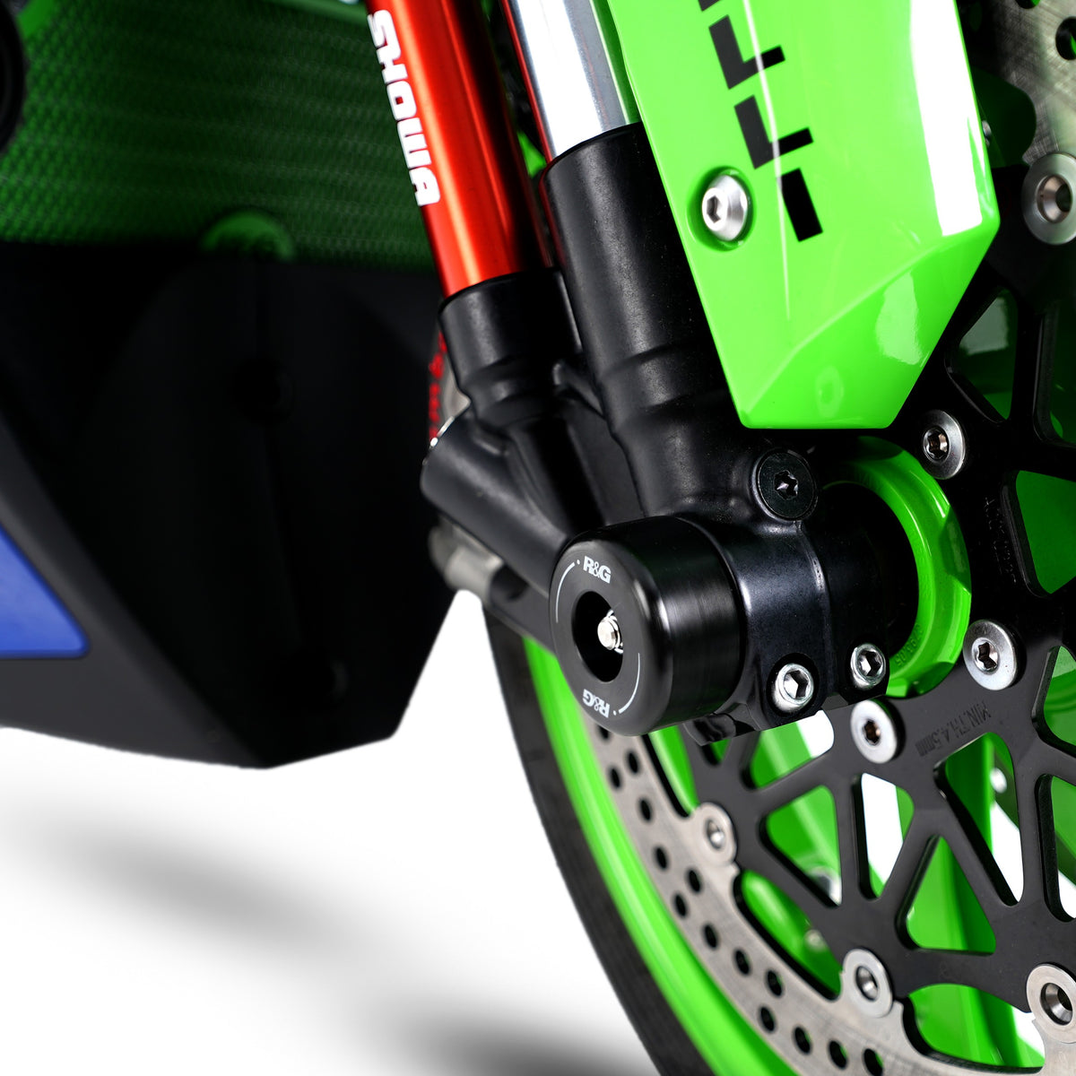 Fork Protectors for the Kawasaki ZX-10R '16- & ZX-10RR '21-