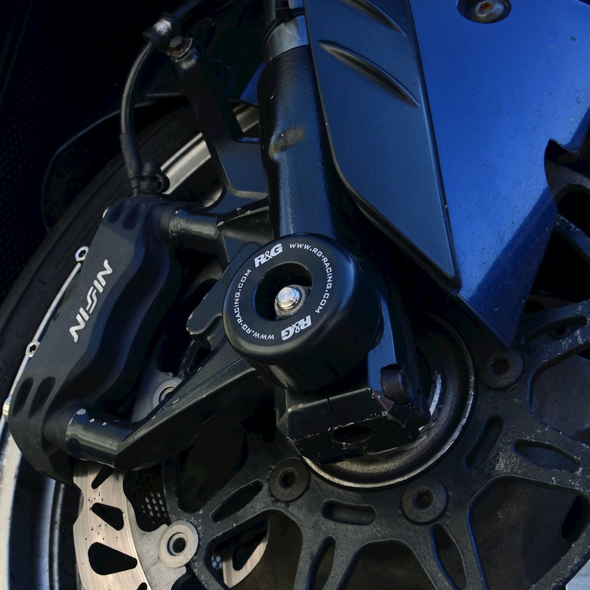 Fork Protectors for the Kawasaki ZZR1400 (ZX-14) '06-, ZX-6R '03-'12 & GTR1400 (Concours)