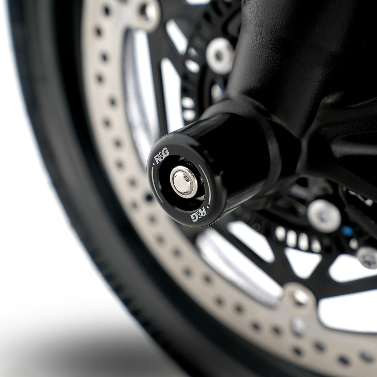 Fork Protectors for Triumph Street Triple R / RS 765 '17-, Street Triple S 765 '17-'20, Daytona 660 '24-, Trident 660 '21-, Tiger Sport 800 ’25-,Street Triple 765 RX '26- & & Daytona Moto2™ 765 '20- '24 (small bobbin)