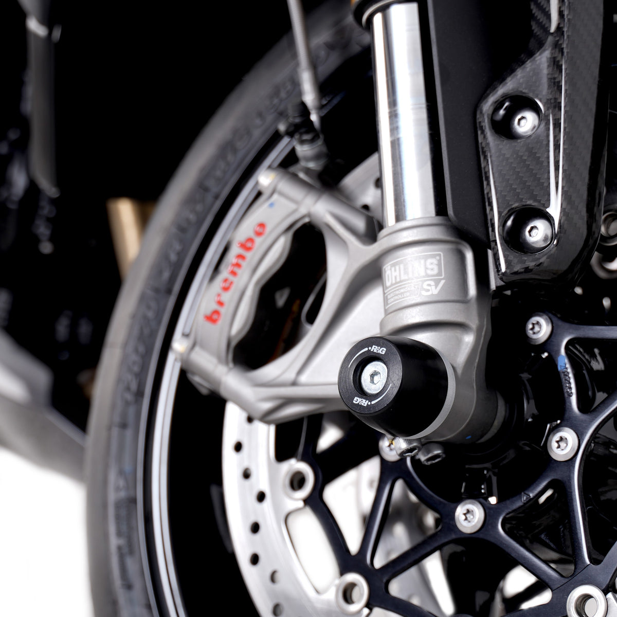 APEX Fork Protectors for Triumph Speed Triple 1200RR '22-, Speed Triple 1200RS '21-, Speed Triple 1200RX '25-, Speed Triple S '11-, Speed Triple RS '18-, Tiger Sport 800 ’25- & Speed Triple R '11-