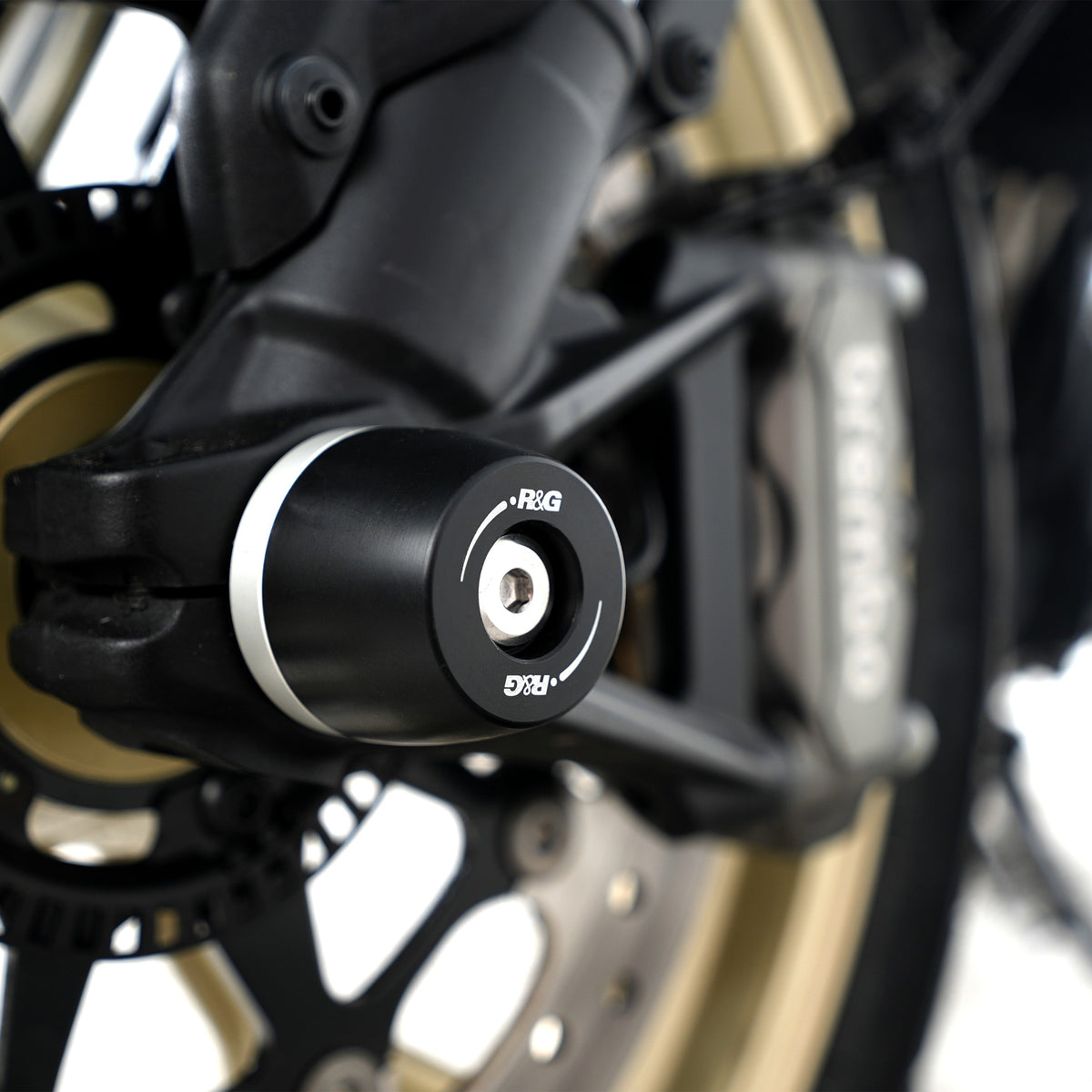 APEX Fork Protectors for Ducati Scrambler 800 Full Throttle ’15-, 10th Anniversary Rizoma Edition ’26-, Scrambler Icon ’15-, Scrambler Icon Dark ’20-, Scrambler Nightshift ’21- and 8 others.