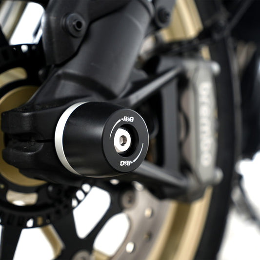 APEX Fork Protectors for Ducati Scrambler 800 Full Throttle ’15-, 10th Anniversary Rizoma Edition ’26-, Scrambler Icon ’15-, Scrambler Icon Dark ’20-, Scrambler Nightshift ’21- and 8 others.