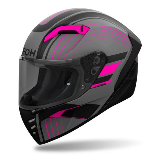 Airoh Connor Helmet - Achieve Pink Matt