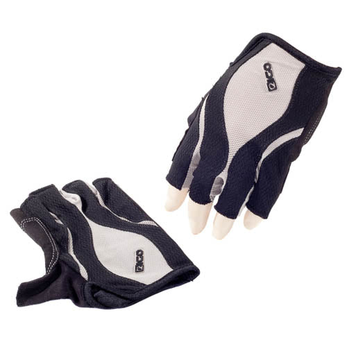 Eigo Aero Back Cycling Mitts Grey - L