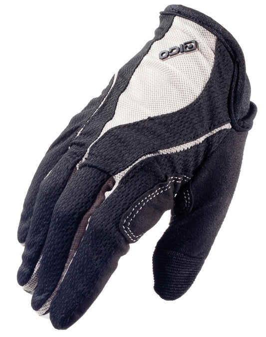 Eigo Aero Back Cycling Gloves Full Finger Grey - XS